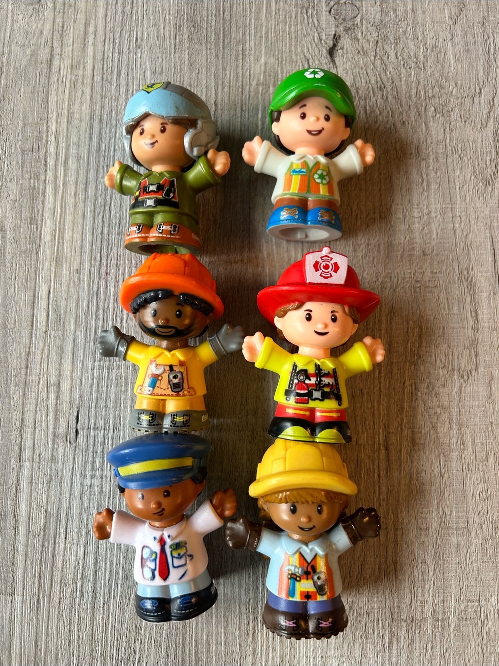 0117. Fisher-Price Community Friends • 6 Items